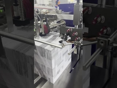 πλάτος 480 mm Μηχανή αναδίπλωσης φυλλαδίων με μηχανή επισήμανσης