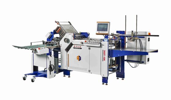 Μηχανή αναδίπλωσης φύλλου φυλλαδίων AOQI με μαχαίρι διασταυρούμενης αναδίπλωσης για διπλωμένα ένθετα